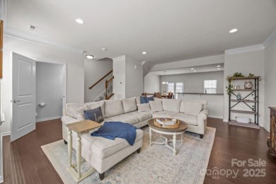 Built in 2017, this beautiful 3-story SW Charlotte townhome on Renaissance Park Golf Course in North Carolina - for sale on GolfHomes.com, golf home, golf lot
