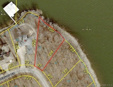 FANTASTIC VIEW OF *THE LAKE* .......PREMIUM LOT.......COVE on The Club At Porto Cima in Missouri - for sale on GolfHomes.com, golf home, golf lot