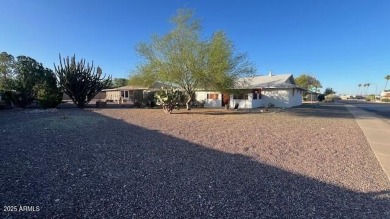 Cozy & Spacious Sun City Ranier Model.  A favorable Home on Sun City Lakes West and East in Arizona - for sale on GolfHomes.com, golf home, golf lot