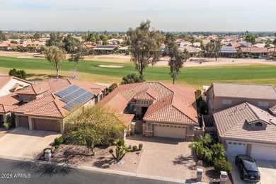 Gorgeous Sienna Model with Casita and Arizona Room Addition on Tuscany Falls At Pebble Creek in Arizona - for sale on GolfHomes.com, golf home, golf lot