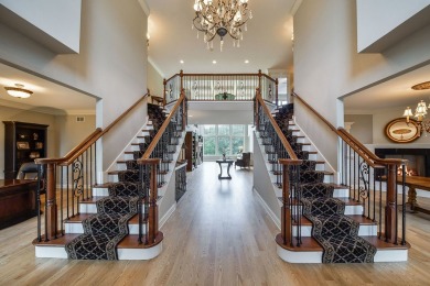 Absolutely stunning with 5 bedrooms, 5 full baths, 2 half baths on Whitetail Ridge Golf Course in Illinois - for sale on GolfHomes.com, golf home, golf lot