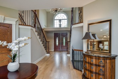 Absolutely stunning with 5 bedrooms, 5 full baths, 2 half baths on Whitetail Ridge Golf Course in Illinois - for sale on GolfHomes.com, golf home, golf lot