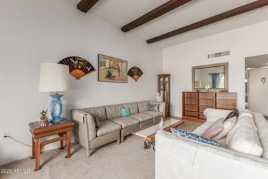 Home, sweet home! This charming 3-bedroom residence backing to on Sun City Riverview Golf Course in Arizona - for sale on GolfHomes.com, golf home, golf lot