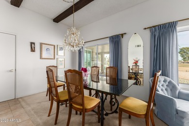 Home, sweet home! This charming 3-bedroom residence backing to on Sun City Riverview Golf Course in Arizona - for sale on GolfHomes.com, golf home, golf lot