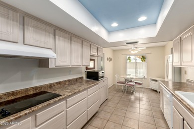 Home, sweet home! This charming 3-bedroom residence backing to on Sun City Riverview Golf Course in Arizona - for sale on GolfHomes.com, golf home, golf lot