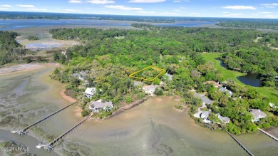 Nestled within the serene enclave of Callawassie Island, this on Callawassie Island Club in South Carolina - for sale on GolfHomes.com, golf home, golf lot
