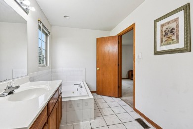Step into this Amazing custom-built home offering 4 bedrooms and on Lincoln Oaks Golf Course in Illinois - for sale on GolfHomes.com, golf home, golf lot