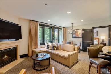This luxury Waldorf Astoria condominium is set in the Canyons on Canyons Golf Course in Utah - for sale on GolfHomes.com, golf home, golf lot