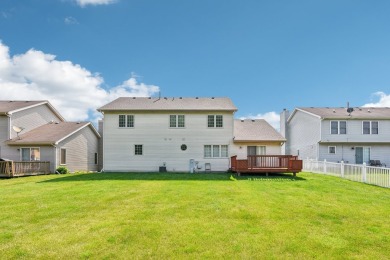 Step into this Amazing custom-built home offering 4 bedrooms and on Lincoln Oaks Golf Course in Illinois - for sale on GolfHomes.com, golf home, golf lot
