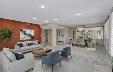 Charming and spacious ''Zuni'' model located in the heart of Sun on Cottonwood Country Club in Arizona - for sale on GolfHomes.com, golf home, golf lot