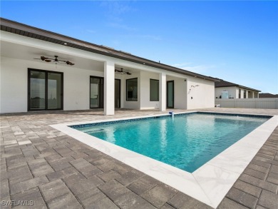 Your next home in this charming house for sale! Newly built pool on Burnt Store Golf Club in Florida - for sale on GolfHomes.com, golf home, golf lot