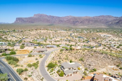 Wait until you see this spectacular hillside lot with views of on Gold Canyon Golf Resort - Sidewinder in Arizona - for sale on GolfHomes.com, golf home, golf lot