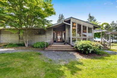 Spectacular 9 acre waterfront estate enjoyed as a generational on Lopez Island Golf Course in Washington - for sale on GolfHomes.com, golf home, golf lot