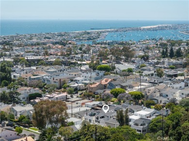 Set on a quiet street in the heart of Corona del Mar's Village on The Newport Beach Country Club in California - for sale on GolfHomes.com, golf home, golf lot