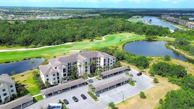 Wake up each morning to GOLF COURSE and LAKE VIEWS in this on Lakewood National Golf Club in Florida - for sale on GolfHomes.com, golf home, golf lot
