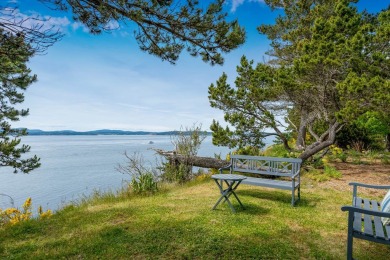 Spectacular 9 acre waterfront estate enjoyed as a generational on Lopez Island Golf Course in Washington - for sale on GolfHomes.com, golf home, golf lot