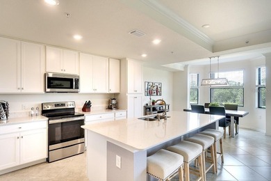 Wake up each morning to GOLF COURSE and LAKE VIEWS in this on Lakewood National Golf Club in Florida - for sale on GolfHomes.com, golf home, golf lot