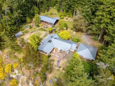 Spectacular 9 acre waterfront estate enjoyed as a generational on Lopez Island Golf Course in Washington - for sale on GolfHomes.com, golf home, golf lot