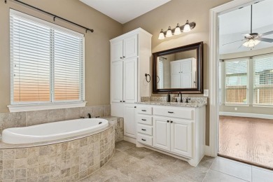 Welcome to this exceptional one-story Highland Homes beauty in on Lantana Golf Club in Texas - for sale on GolfHomes.com, golf home, golf lot