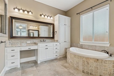 Welcome to this exceptional one-story Highland Homes beauty in on Lantana Golf Club in Texas - for sale on GolfHomes.com, golf home, golf lot