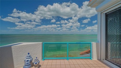Two-level penthouses at Tangerine Bay Club are a rare offering on Links on Longboat Golf Club in Florida - for sale on GolfHomes.com, golf home, golf lot