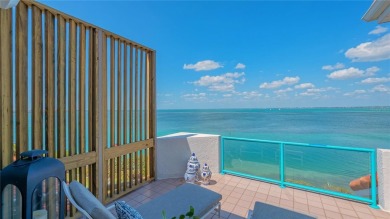 Two-level penthouses at Tangerine Bay Club are a rare offering on Links on Longboat Golf Club in Florida - for sale on GolfHomes.com, golf home, golf lot