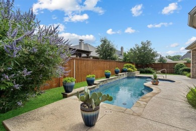 Welcome to this exceptional one-story Highland Homes beauty in on Lantana Golf Club in Texas - for sale on GolfHomes.com, golf home, golf lot