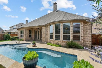 Welcome to this exceptional one-story Highland Homes beauty in on Lantana Golf Club in Texas - for sale on GolfHomes.com, golf home, golf lot