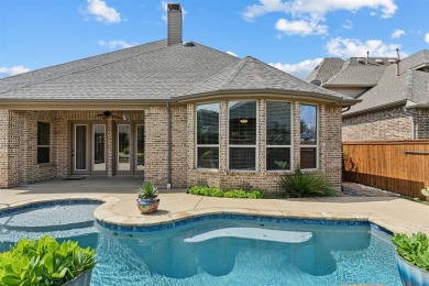 Welcome to this exceptional one-story Highland Homes beauty in on Lantana Golf Club in Texas - for sale on GolfHomes.com, golf home, golf lot