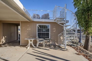 Nestled in the vibrant Monte Vista Village Resort in Mesa, AZ on Augusta Ranch Golf Club in Arizona - for sale on GolfHomes.com, golf home, golf lot