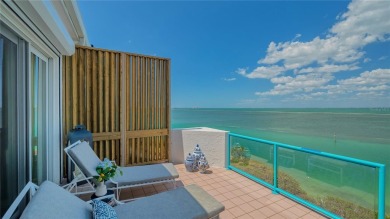 Two-level penthouses at Tangerine Bay Club are a rare offering on Links on Longboat Golf Club in Florida - for sale on GolfHomes.com, golf home, golf lot