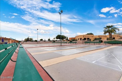 Nestled in the vibrant Monte Vista Village Resort in Mesa, AZ on Augusta Ranch Golf Club in Arizona - for sale on GolfHomes.com, golf home, golf lot