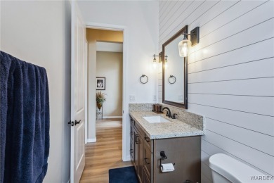 Welcome to this beautifully designed 2022 custom-built home on Desert Lakes Golf Course in Arizona - for sale on GolfHomes.com, golf home, golf lot