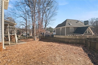 Updated: New Flooring, Newly Painted  Move-In Ready 3-Sides on Brookstone Golf and Country Club in Georgia - for sale on GolfHomes.com, golf home, golf lot