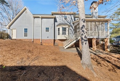 Updated: New Flooring, Newly Painted  Move-In Ready 3-Sides on Brookstone Golf and Country Club in Georgia - for sale on GolfHomes.com, golf home, golf lot