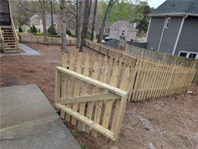 Updated: New Flooring, Newly Painted  Move-In Ready 3-Sides on Brookstone Golf and Country Club in Georgia - for sale on GolfHomes.com, golf home, golf lot