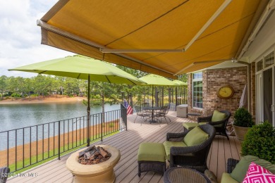Welcome to this stunning, elegant waterfront home situated on an on Pinehurst  No. 6 Golf Course in North Carolina - for sale on GolfHomes.com, golf home, golf lot