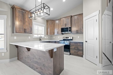 This BRAND-NEW HOME offers nearly 3,000 square feet of living on Sand Creek Golf Course in Idaho - for sale on GolfHomes.com, golf home, golf lot