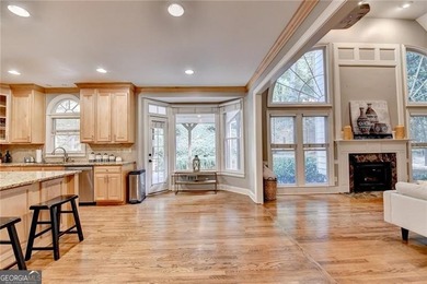 Stately 6-bedroom, 5-bath executive home built by award-winning on Woodmont Golf and Country Club in Georgia - for sale on GolfHomes.com, golf home, golf lot