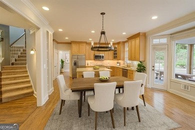 Stately 6-bedroom, 5-bath executive home built by award-winning on Woodmont Golf and Country Club in Georgia - for sale on GolfHomes.com, golf home, golf lot