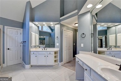 Stately 6-bedroom, 5-bath executive home built by award-winning on Woodmont Golf and Country Club in Georgia - for sale on GolfHomes.com, golf home, golf lot