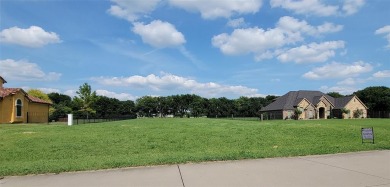 Beautiful 1-acre flat lot, fenced by both sides of lot and back on Tangle Ridge Golf Club in Texas - for sale on GolfHomes.com, golf home, golf lot