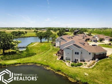 Exceptional view - every window offers view of water on The Harvester in Iowa - for sale on GolfHomes.com, golf home, golf lot