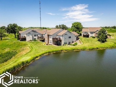 Exceptional view - every window offers view of water on The Harvester in Iowa - for sale on GolfHomes.com, golf home, golf lot