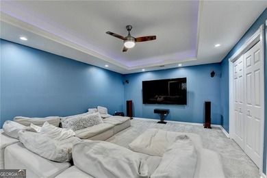 Stately 6-bedroom, 5-bath executive home built by award-winning on Woodmont Golf and Country Club in Georgia - for sale on GolfHomes.com, golf home, golf lot