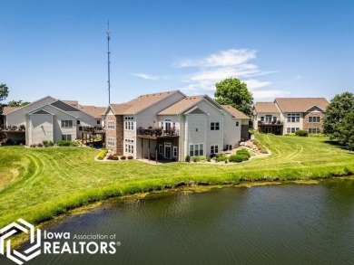 Exceptional view - every window offers view of water on The Harvester in Iowa - for sale on GolfHomes.com, golf home, golf lot