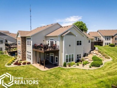 Exceptional view - every window offers view of water on The Harvester in Iowa - for sale on GolfHomes.com, golf home, golf lot