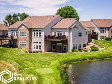 Exceptional view - every window offers view of water on The Harvester in Iowa - for sale on GolfHomes.com, golf home, golf lot