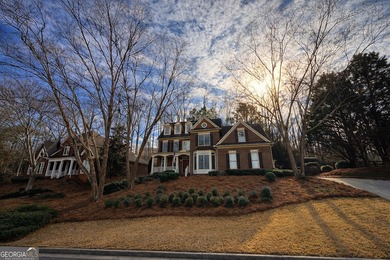 Stately 6-bedroom, 5-bath executive home built by award-winning on Woodmont Golf and Country Club in Georgia - for sale on GolfHomes.com, golf home, golf lot