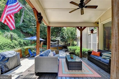 Stately 6-bedroom, 5-bath executive home built by award-winning on Woodmont Golf and Country Club in Georgia - for sale on GolfHomes.com, golf home, golf lot